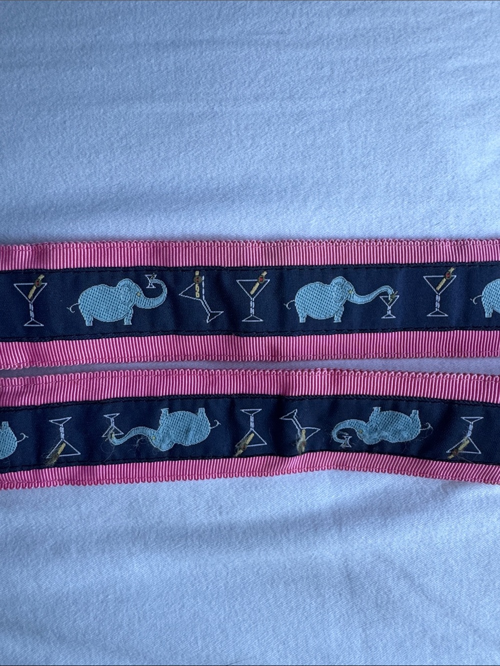 CK Bradley preppy vintage ribbon belt